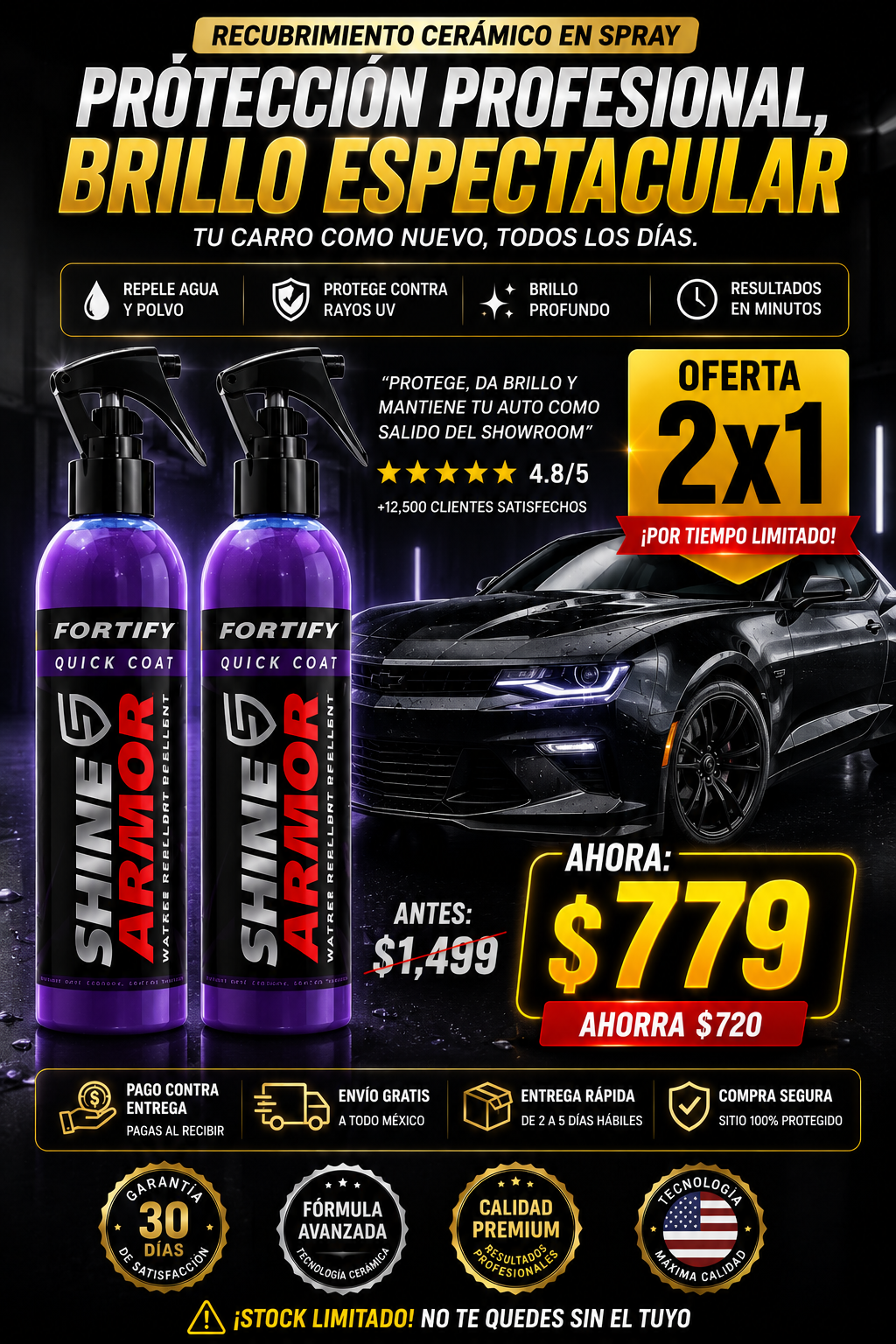2X1 Spray De Revestimiento Ceramico Carro
