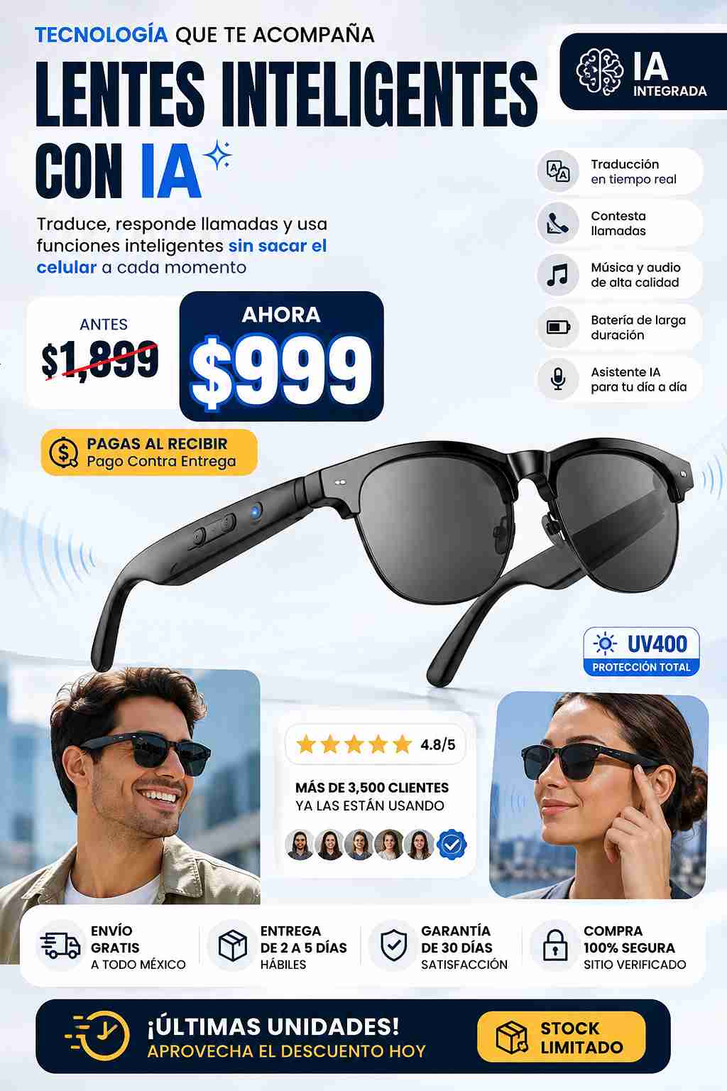 GAFAS INTELIGENTES CON IA