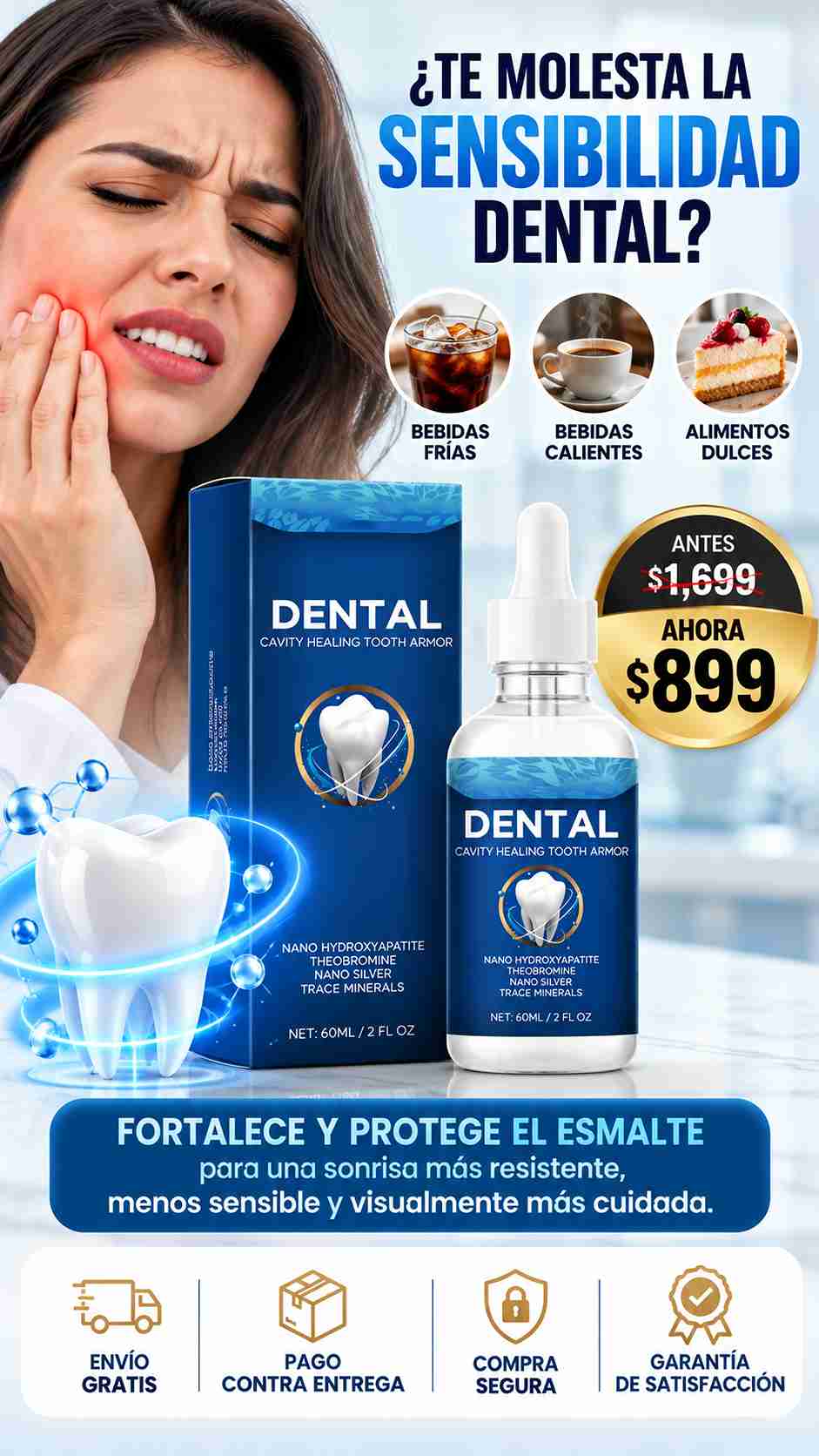 Protector Dental Cuidado Esmalte 60 ml