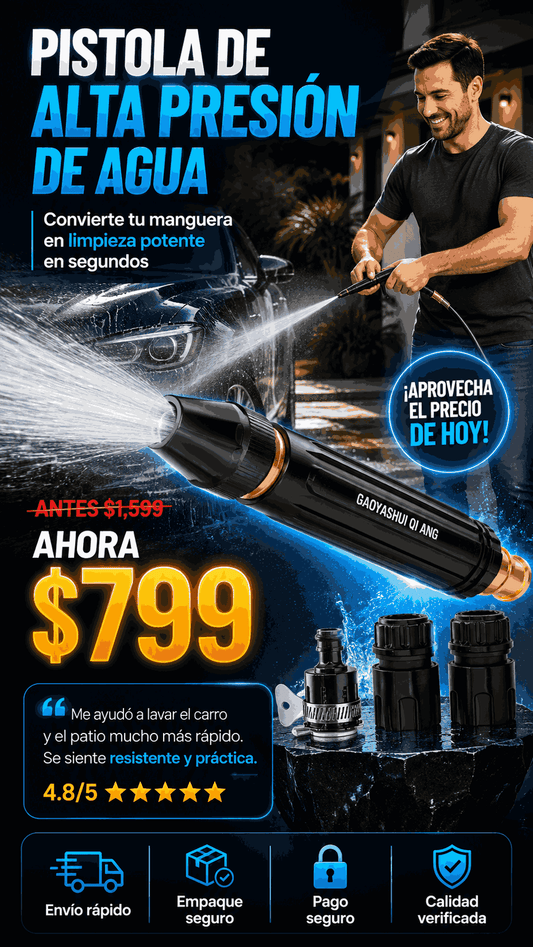 Boquilla Alta Presión de Agua