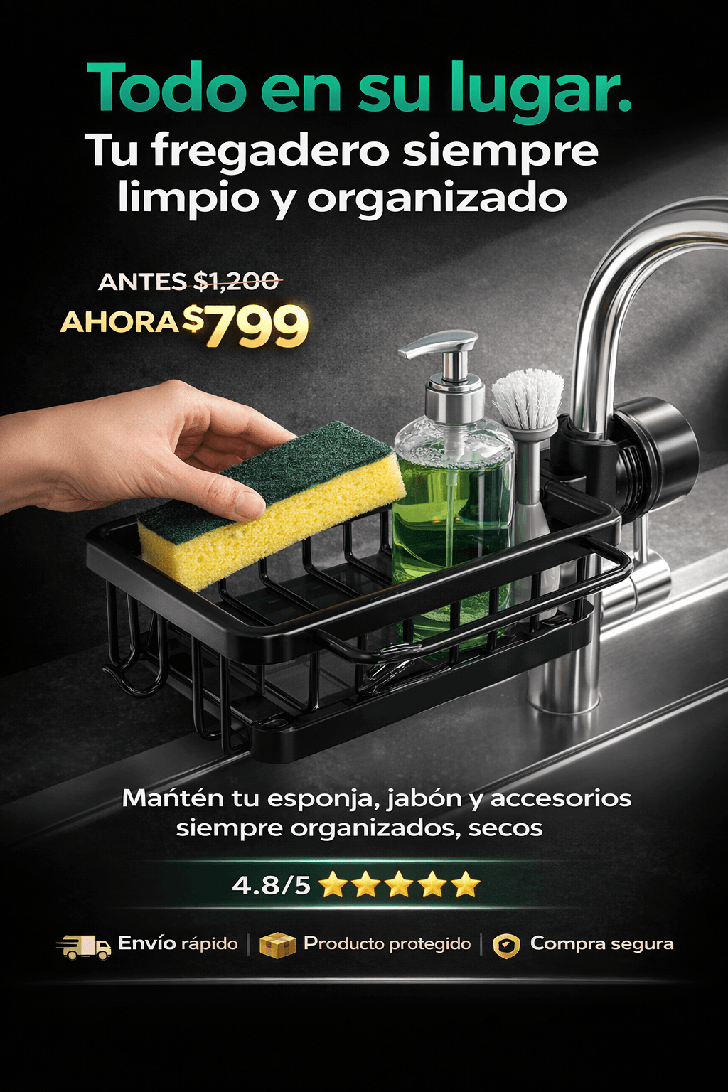 Soporte de esponja