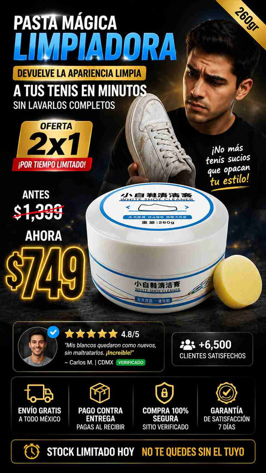 Pasta Limpiadora De Tenis
