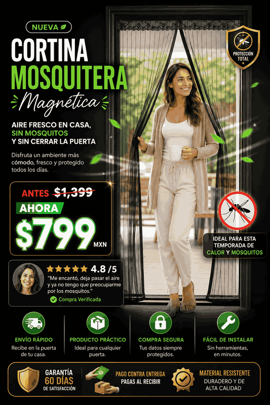 Cortina Anti mosquitos