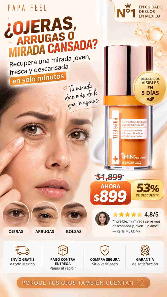 Crema PAPA FEEL Antiarrugas 5d