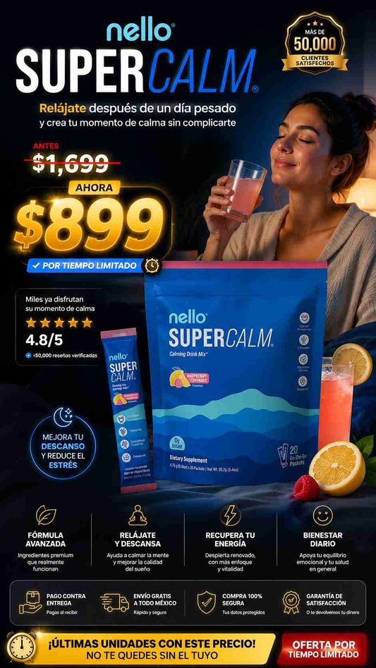 Nello Supercalm Polvo Relajacion 20 sob