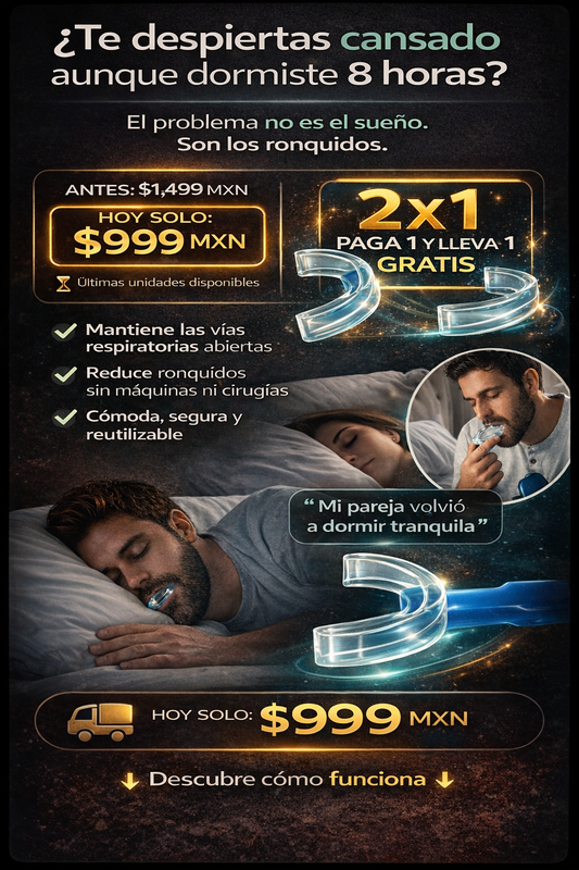 Antironquido Protector Bucal IMPORTADO