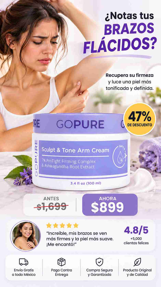 Crema Reafirmante Para Brazo GoPure