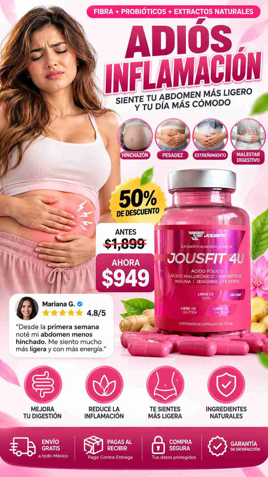Suplemento Jousfit 4U 60 capsulas