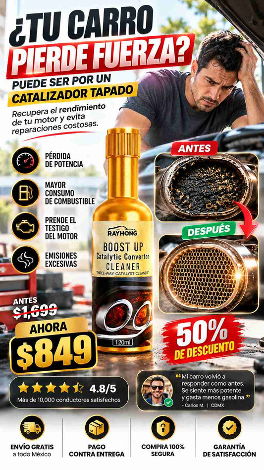 Limpiador de Catalizador 120 ml