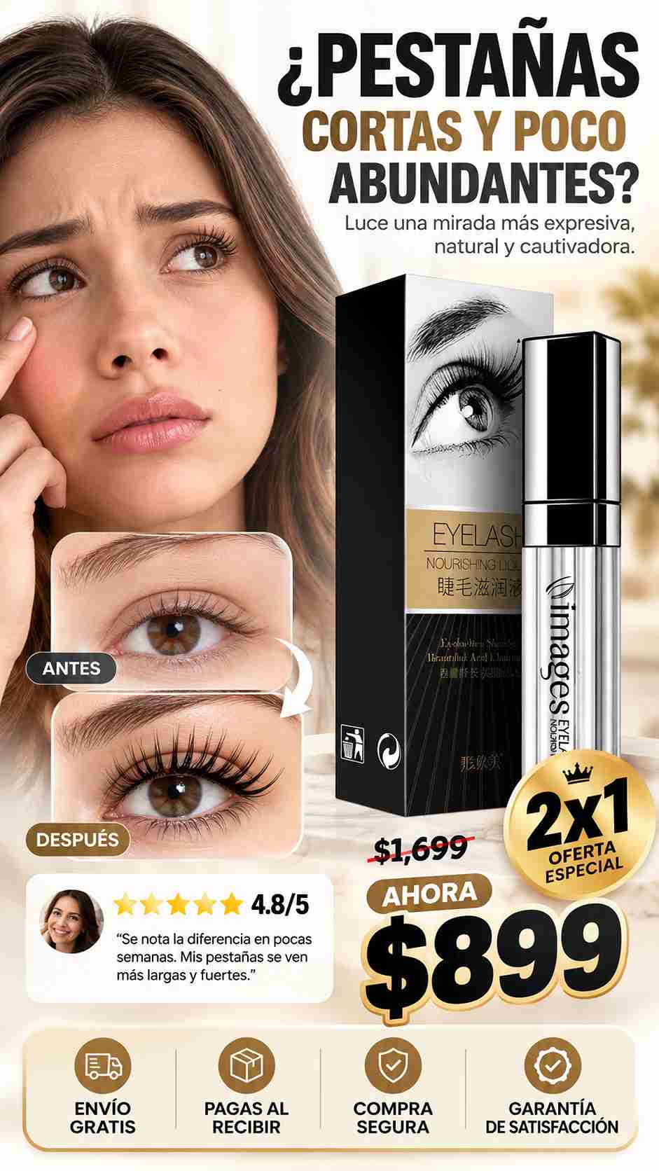 SERUM ALARGADOR CEJAS PESTAÑAS